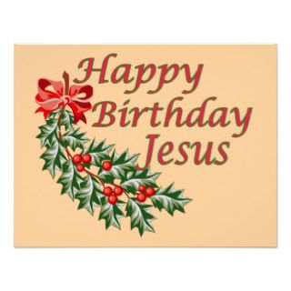 Happy Birthday Jesus Invite