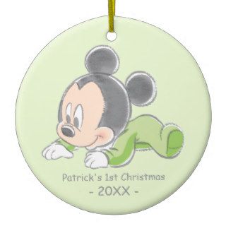 Baby's First Christmas, Baby Mickey Christmas Tree Ornaments