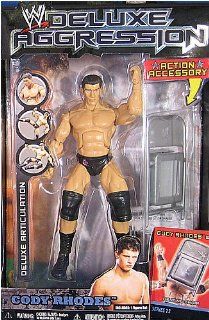 CODY RHODES DELUXE AGGRESSION 13 WWE JAKKS ACTION FIGURE Toys & Games