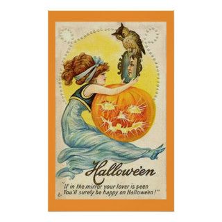 Vintage Halloween Print