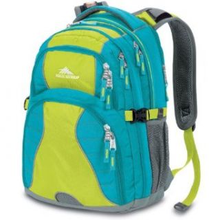 High Sierra Swerve Backpack, Tropic Teal Chartreuse/Blue, 19x13x7.75 Inch Sports & Outdoors