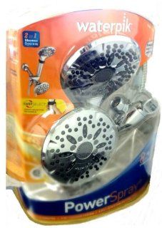 Waterpik PowerSpray 2 in 1 Shower System   Bathtub And Showerhead Faucet Systems  