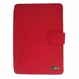 iGADGET  Kindle4 2011 High Quality Leather case cover for  Kindle 4 / Global Wireless 6 inch / 15 cm (BRAND NEW DESIGN 2011) Book Style   RED Kindle Store