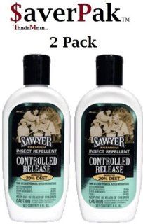 $averPak 2 Pack   Includes 2 Sawyers Controlled Release Premium Insect Repellent  6oz lotion Patio, Lawn & Garden