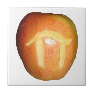 Apple Pi Ceramic Tile