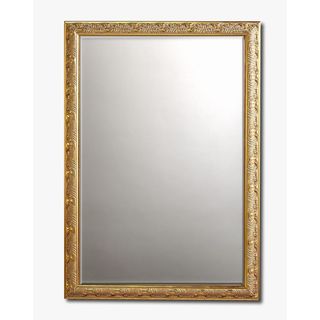 Baroque Gold Framed Beveled Wall Mirror Mirrors