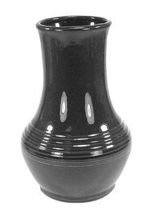 Fiesta Black 565 7 1/2 Inch Royalty Vase Decorative Vases Kitchen & Dining
