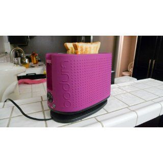 Bodum 10709 565US Bistro 2 Slice Toaster with Bagel and Bun Warmer, Green Kitchen & Dining