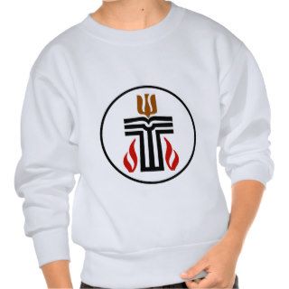 Symbol of Presbyterian religion Pullover Sweatshirts