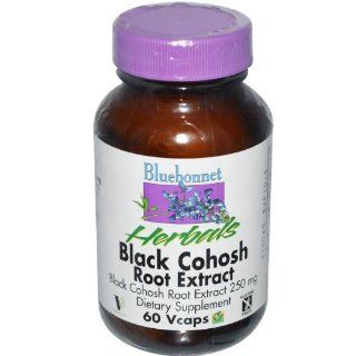 Black Cohosh 250mg Bluebonnet 60 Caps Health & Personal Care