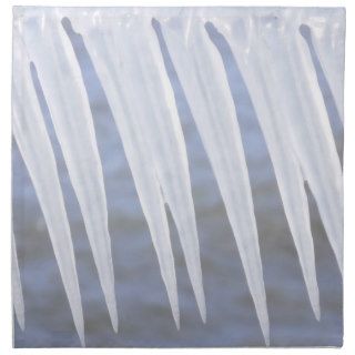 Icicles with Oil Painting Effect Napkin