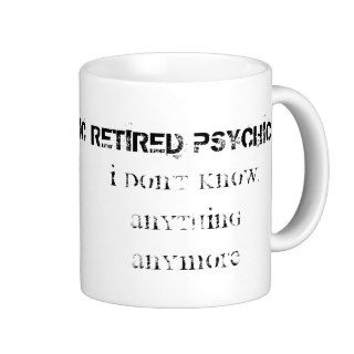 Funny Retirement Saying Mugs