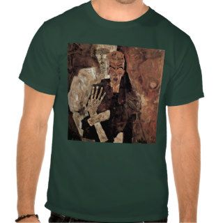 Selbstseher Or Death And Man By Schiele Egon T Shirts