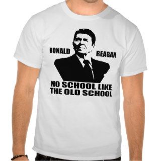 Ronald Reagan Old School Conservative T shirt