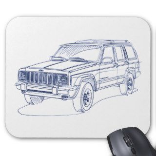 Jeep Cherokee Sport XJ 2000+ Mousepads
