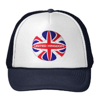 UK Union Jack flag football soccer hat