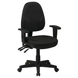 Dual Function Ergonomic Chair with Adjustable Back Height Task Chairs