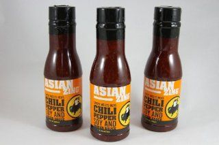 Buffalo Wild Wings Asian Zing BBQ Sauce  12 oz. (Pack of 3)  Barbecue Sauces  Grocery & Gourmet Food