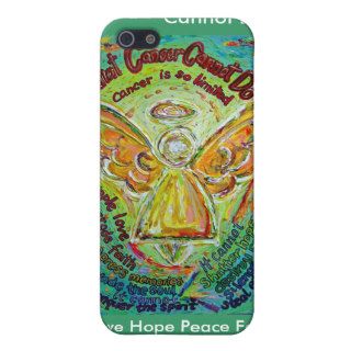 Rainbow What Cancer Cannot Do Angel Phone Case Cases For iPhone 5