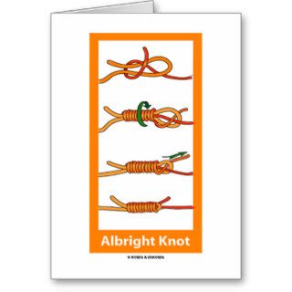 Albright Knot Greeting Card