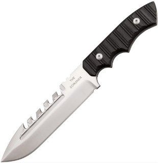 Brous Blades The Coroner Knife D2 Steel Satin Blade 