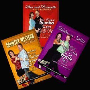 Ballroom Dancing Starter Kit (3 DVD Set including the Ballroom & Latin Dance Sampler, the Slow and Romantic Dance Sampler, and the Country Western Dance Sampler) (Shawn Trautman's Dance Collection) Shawn Trautman, DanceLessonDVDs Movies &