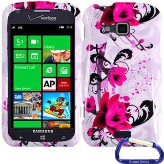 Gizmo Dorks Hard Skin Snap On Case Cover for the Samsung ATIV Odyssey, Purple Lily Cell Phones & Accessories