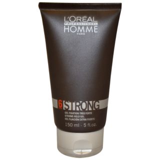 L'Oreal Homme Strong Force 6 Strong Hold 5 ounce Gel L'Oreal Styling Products