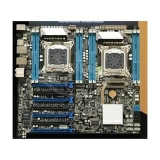 Asus Z9PE D8WS Z9pe d8 Ws Intel C602 Chipset Ssd Caching/dual Intel Xeon E5 2600 Computers & Accessories