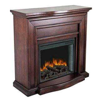 Pleasant Hearth Colby 42 in. Electric Fireplace in Mahogany DISCONTINUED 237 78 70