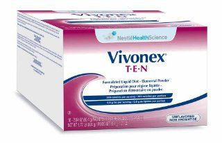 Vivonex T.e.n. 2.84 Ounce Packets (Pack of 60)  Nutrition Beverages  Grocery & Gourmet Food