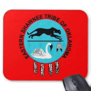 Eastern Shawnee Flag Mouse Pads