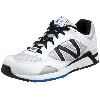 New Balance Men's M480 Sneaker,White/Blue,7 D Shoes