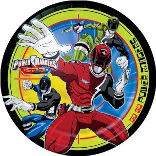 Power Rangers Space Patrol 9" Dinner Plates   8 Count Toys & Games