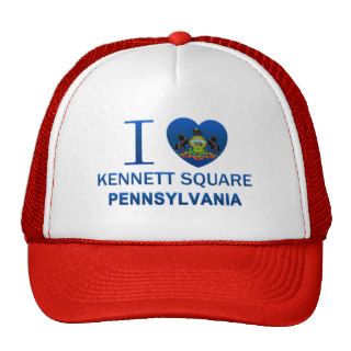 I Love Kennett Square, PA Hats