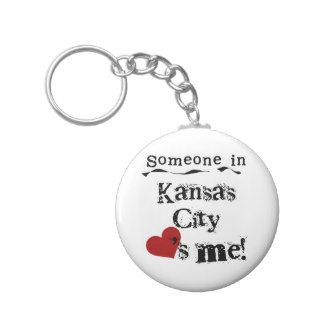 Someone in Kansas City Keychains