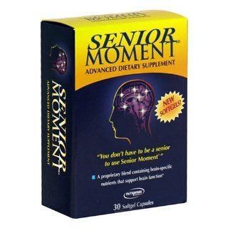 Senior Moment Advanced Memory Enhancing* Dietary Supplement, Capsules 30 ea Health & Personal Care