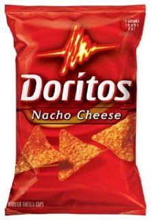 Doritos Nacho Cheese Tortilla Chips 11.5 oz (Pack of 6)  Grocery & Gourmet Food