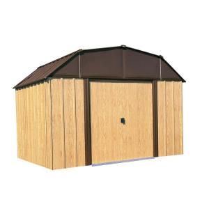 Arrow Woodview 10 ft. x 14 ft. Steel Storage Building DISCONTINUED WV1014