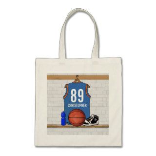 Personalized Basketball Jersey (LBO) Canvas Bags