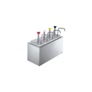 Server Products 83700 Condiment Pump Station   Insulated 4 Pumps/Jars Health & Personal Care