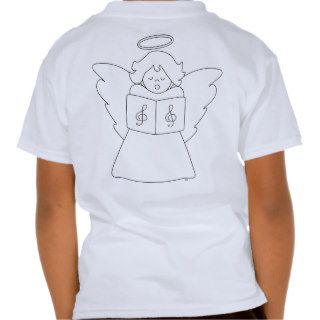 Christmas Angel Coloring Shirt