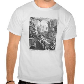 Gin Lane, 1751 T shirts
