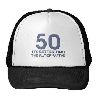 Funny 50th Gift Ideas. Hat