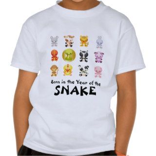 Chinese Zodiac Animals Year of the Snake Shirt