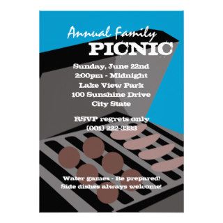 Cookout/ Picnic Invite