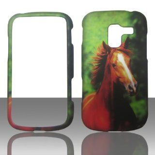 2D Green Horse Samsung Galaxy Exhilarate I577 at&t Case Cover Phone Snap on Cover Case Protector Faceplates Cell Phones & Accessories