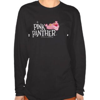 Face with Pink Panther Lettering T Shirts