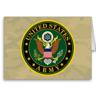 United States Army Eagle Symbol Cards