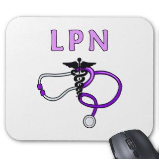 LPN Stethoscope Mouse Pad